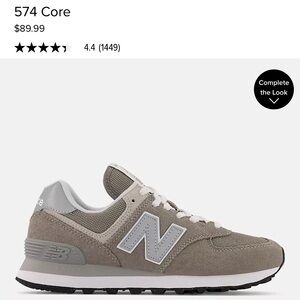 COPY - Perfect condition worn once new balances 574 core women’s shoes